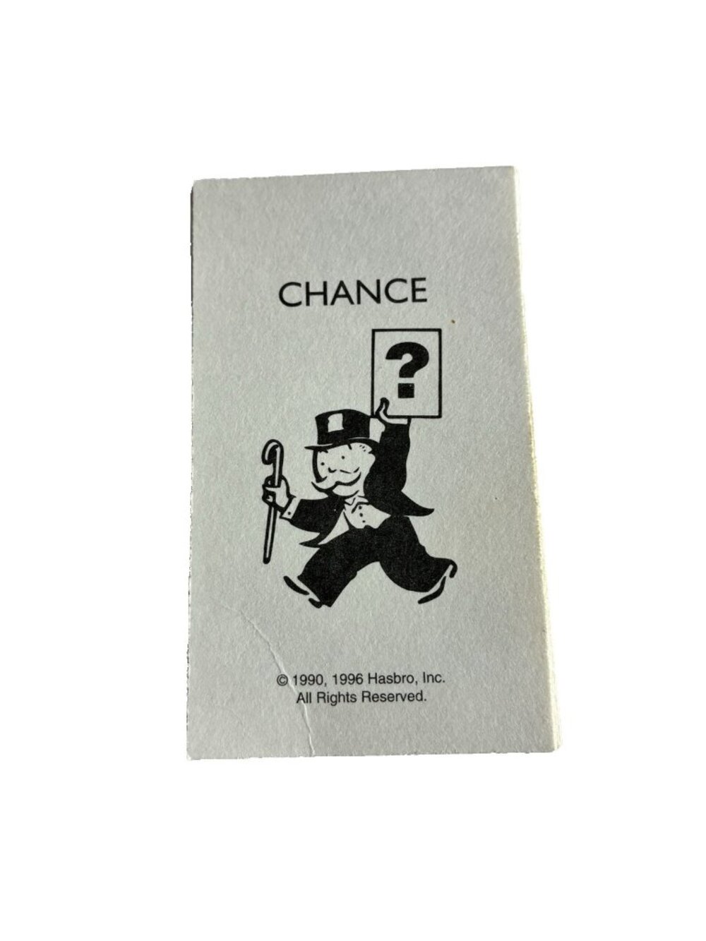 Monopoly Junior Chance Cards Complete Deck 24 Replacement Parker Brothers 1996